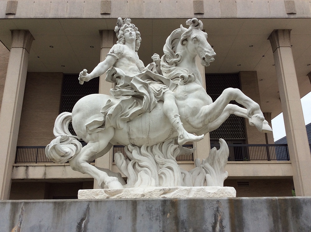 Statue of Louis XIV