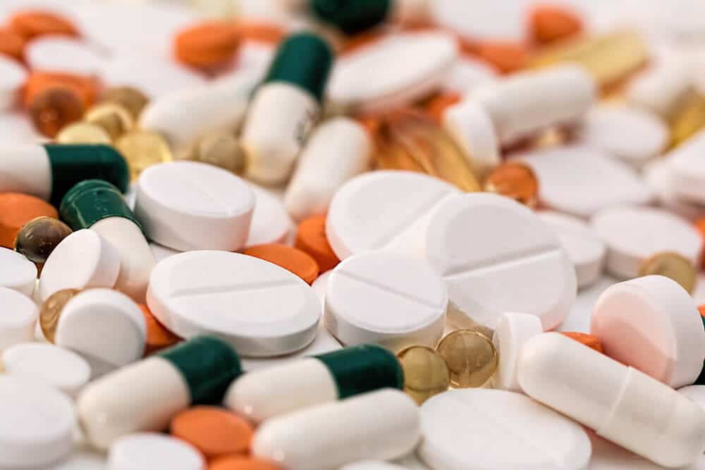 Mixture of various pill types