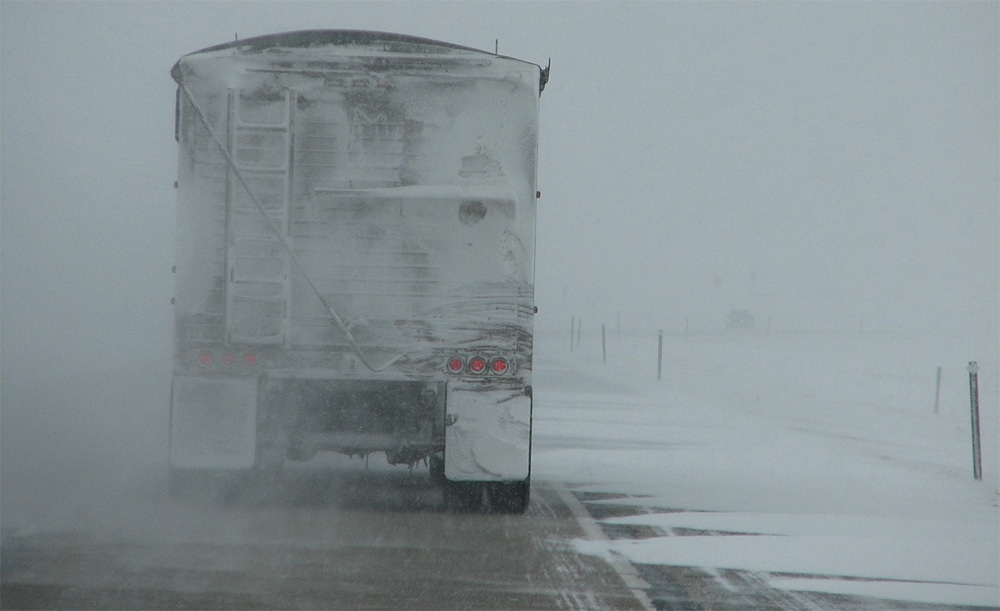 Truck Accidents Involving Bad Weather